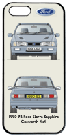 Ford Sierra Sapphire Cosworth 1990-92 Phone Cover Vertical